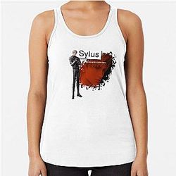 Sylus Are You Up For a Joyride Later Racerback Tank Top