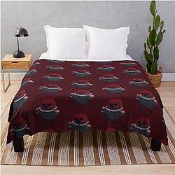 Sylus Headache Crow Peeushie - Love and Fanart Throw Blanket