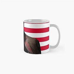 Love and Deep Space Sylus Qin American flag tapestry banner Classic Mug