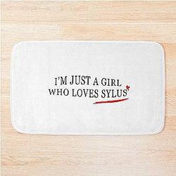 I'm just a girl who loves Sylus - Love and Deepspace Bath Mat