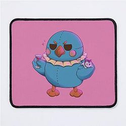 Sylus Blue Pelushie and Love Fanart Mouse Pad
