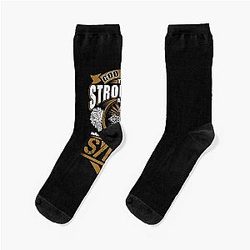 Sylus Name T Shirt God Found Strongest and Named Them Sylus Gift Item Tee Socks