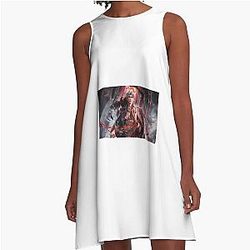Sylus Red Crow Dress