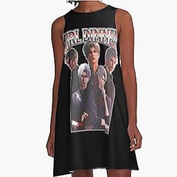 Girl A-Line Dinner Dress