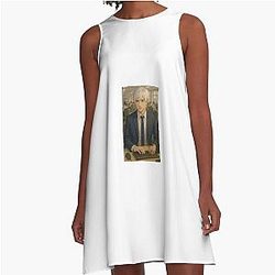 Sylus Young Office A-Line Dress