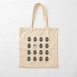 Sylus Grumpy Cotton Tote Bag