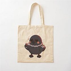 Sylus Grumpy Crow Pelushie Love and Deep Space Fanart Cotton Tote Bag