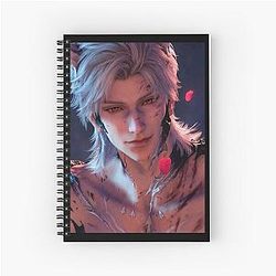Sylus from Love and Space Spiral Notebook