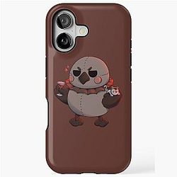 Sylus Snowfield Crow Pelushie - Love in Deep Space Fanart iPhone Case