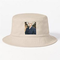 Sylus Hanbok on a Bustling Korean Street Hat
