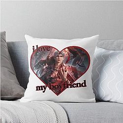 Love & Deepspace - Sylus - Otome Game - Qin Che Sticker - I Love My Boyfriend Throw Pillow