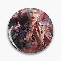 Sylus Red Crow Pin