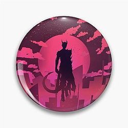Sylus Love and Deepspace Silhouette Pin