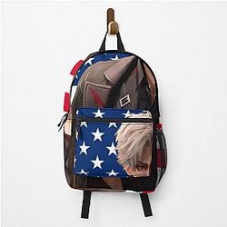 Love and Deepspace - Sylus Qin - Sylus American flag tapestry banner - Qin Che Backpack