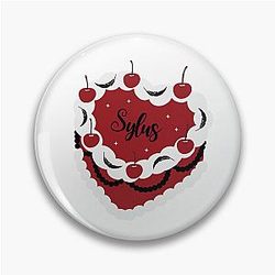 Sylus Heart-Shaped Cake - Love and Deepspace - Coquette - Sylus Pin
