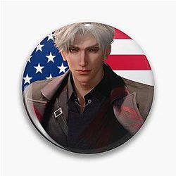 Love and Deepspace - Sylus Qin - Sylus American flag tapestry banner - Che Pin