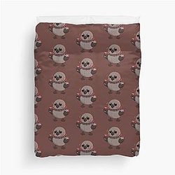 Sylus Snowfield Crow Pelushie - Love and Fanart Duvet Cover