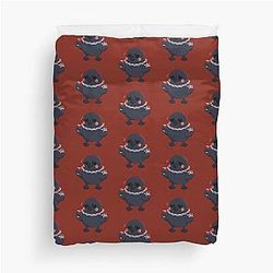 Sylus Grumpy Crow Pelushie - Love Deep Space Fanart Duvet Cover
