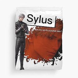 Sylus Are You Up for a Joyride Later Duvet Cover