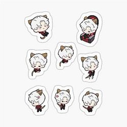 Kitty Music Sheet Sticker