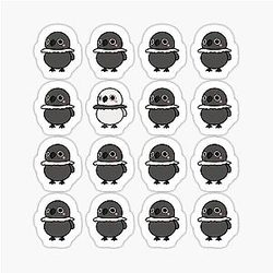 Sly Gus Crow Sticker