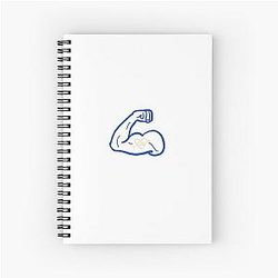 syracuse muscles Spiral Notebook