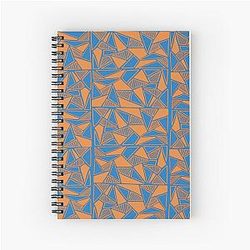 Triangles Syracuse Spiral Notebook