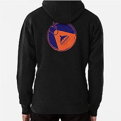 Syracuse Junior High Theatre Spotlight Blue Orange Pullover Hoodie