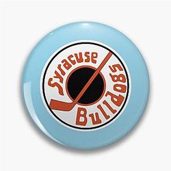 Syracuse Bulldogs Ice Hockey Team (Slap Shot)   Pin