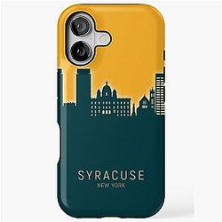 Syracuse New York Skyline iPhone Tough Case