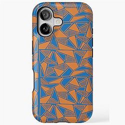 Triangles Syracuse iPhone Tough Case
