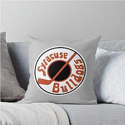 Syracuse Bulldogs Ice Hockey Team (Slap Shot)   Throw Pillow