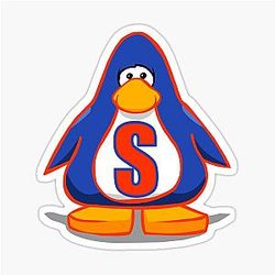 SYRACUSE CLUB PENGUIN Sticker
