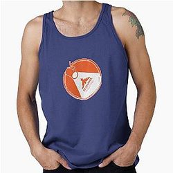 Syracuse Junior High Theatre Spotlight Orange Tank Top