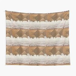 Syracuse New York Skyline Tapestry