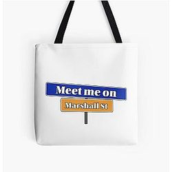 Meet Me on Marshall Street Syracuse Tote Bag