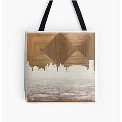 Syracuse New York Skyline Tote Bag