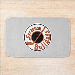 Syracuse Bulldogs Ice Hockey Team Slap Shot Bath Mat