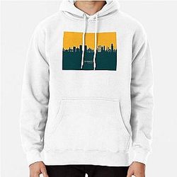 Syracuse New York Skyline Pullover Hoodie