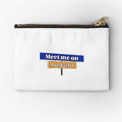 Meet Me on Marshall Street Syracuse Zipper Pouch