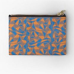 Triangles Syracuse Zipper Pouch