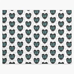 My type is my step brother taboo Romance Bookish valentine, Romantic Novel dark candy hearts Jigsaw Puzzle