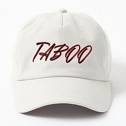 Taboo Minimalist Typography Design Dad's Hat