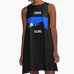 Taboo Island A Line Dress