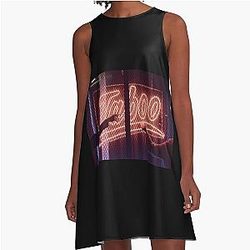 Taboo Neon A-Line Dress