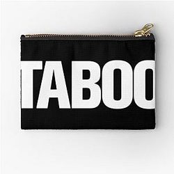 Taboo rapper American zipper pouch