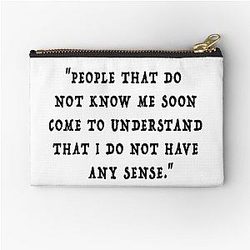 Taboo Zipper Pouch