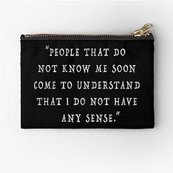 Taboo Zipper Pouch