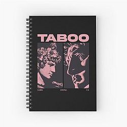 TABOO Dark Aesthetic Poster Notebook