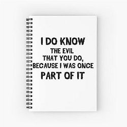 Taboo Spiral Notebook